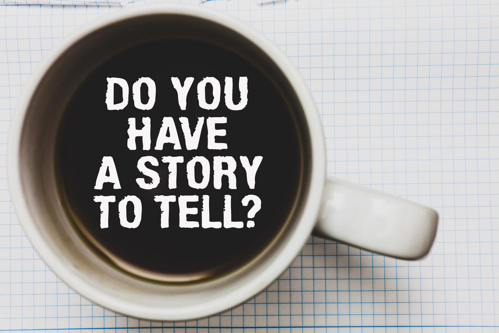 Coffee cup, do you have a story to tell?